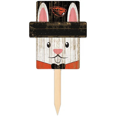 Oregon State Beavers 16" x 19" Easter Bunny Yard Stake