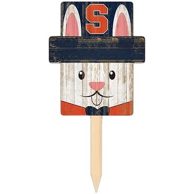 Syracuse Orange 16" x 19" Easter Bunny Yard Stake
