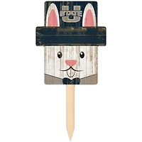 Utah State Aggies 16" x 19" Easter Bunny Yard Stake