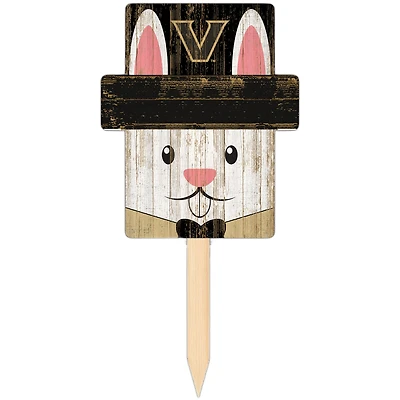 Vanderbilt Commodores 16" x 19" Easter Bunny Yard Stake