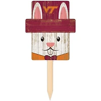 Virginia Tech Hokies 16" x 19" Easter Bunny Yard Stake
