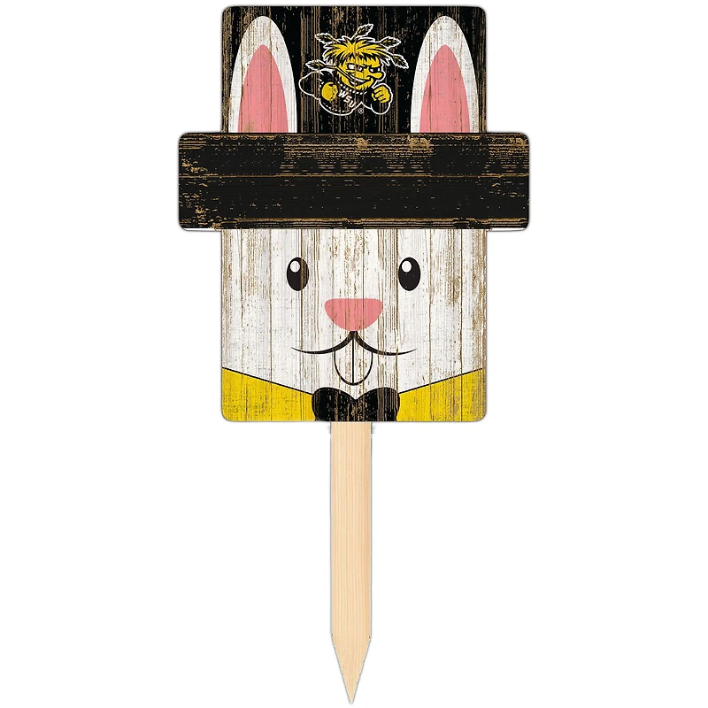 Wichita State Shockers 16" x 19" Easter Bunny Yard Stake