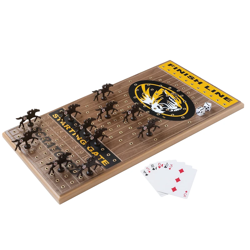 Missouri Tigers Walnut Horseracing Gametop