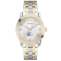 Men's St. Edwards Hilltoppers Bulova Classic Two-Tone Round Watch