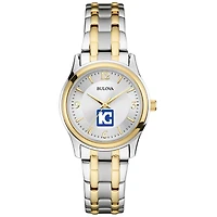 Women's Kaskaskia College Blue Devils Bulova Classic Two-Tone Round Watch