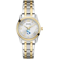 Women's Southern West Virginia Community and Technical College Bulova Classic Two-Tone Round Watch