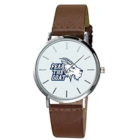 Men's St. Edwards Hilltoppers Plexus Brown Leather Watch