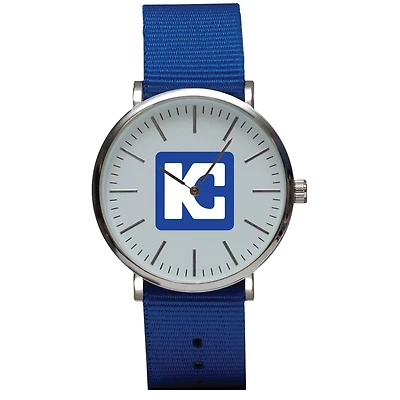 Kaskaskia College Blue Devils Stitch Nylon Strap Watch
