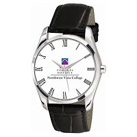 Men's NVC Wildcats Berkeley Black Leather Watch