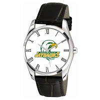 Men's SUNY Jamestown Community College Berkeley Black Leather Watch