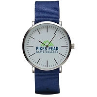 Pikes Peak State College Stitch Nylon Strap Watch