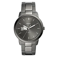 Men's St. Edwards Hilltoppers Fossil Minimalist Three-Hand Smoke Watch