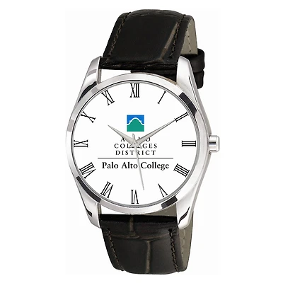 Women's PAC Palominos Berkeley Black Leather Watch
