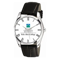 Women's PAC Palominos Berkeley Black Leather Watch