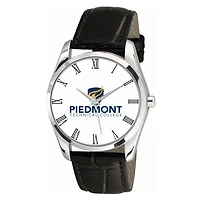 Women's Piedmont Technical College Berkeley Black Leather Watch