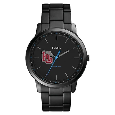 Men's Hampden-Sydney College Tigers Fossil Minimalist Slim Stainless Steel Watch