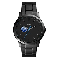 Men's North Georgia Nighthawks Fossil Minimalist Slim Stainless Steel Watch
