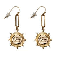 Georgia Bulldogs Pixel Earrings
