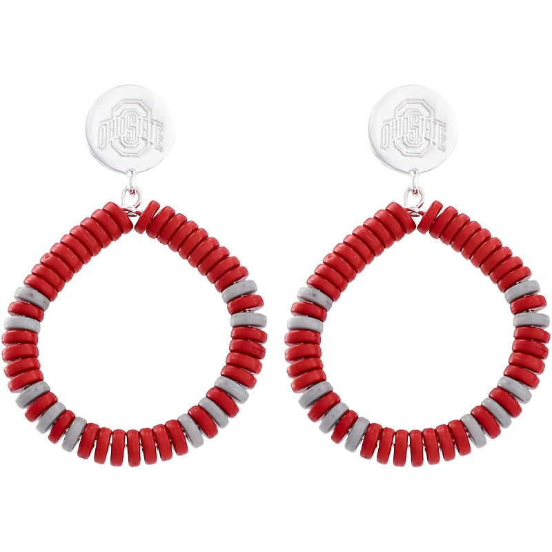 Ohio State Buckeyes Raya Earrings