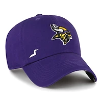 Women's '47 Purple Minnesota Vikings Confetti Icon Clean Up Adjustable Hat