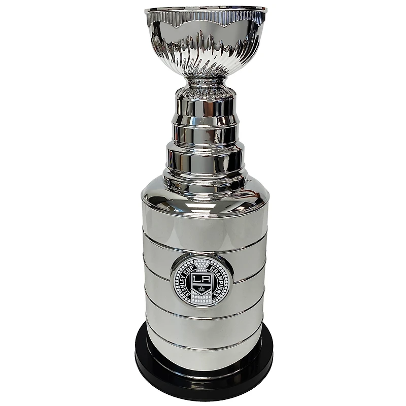 Silver Los Angeles Kings 14" Stanley Cup Coin Bank Replica Trophy