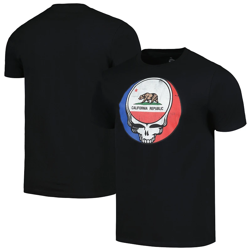 Men's Black The Grateful Dead  Graphic T-Shirt