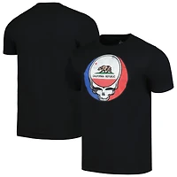 Men's Black The Grateful Dead  Graphic T-Shirt