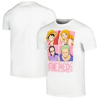 Men's White One Piece  Graphic T-Shirt