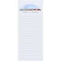 Arkansas Razorbacks Valiant Skyline Notepad