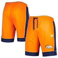 Men's G-III Sports by Carl Banks Orange/Navy Denver Broncos Fan Favorite Fashion Shorts