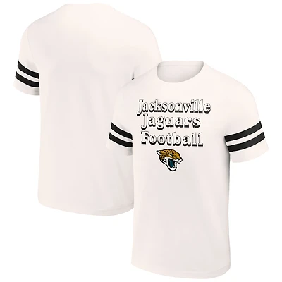 Men's NFL x Darius Rucker Collection by Fanatics Cream Jacksonville Jaguars Vintage T-Shirt