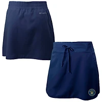 Women's Columbia  Navy Milwaukee Brewers Omni-Wick Lakewood Pines Skort