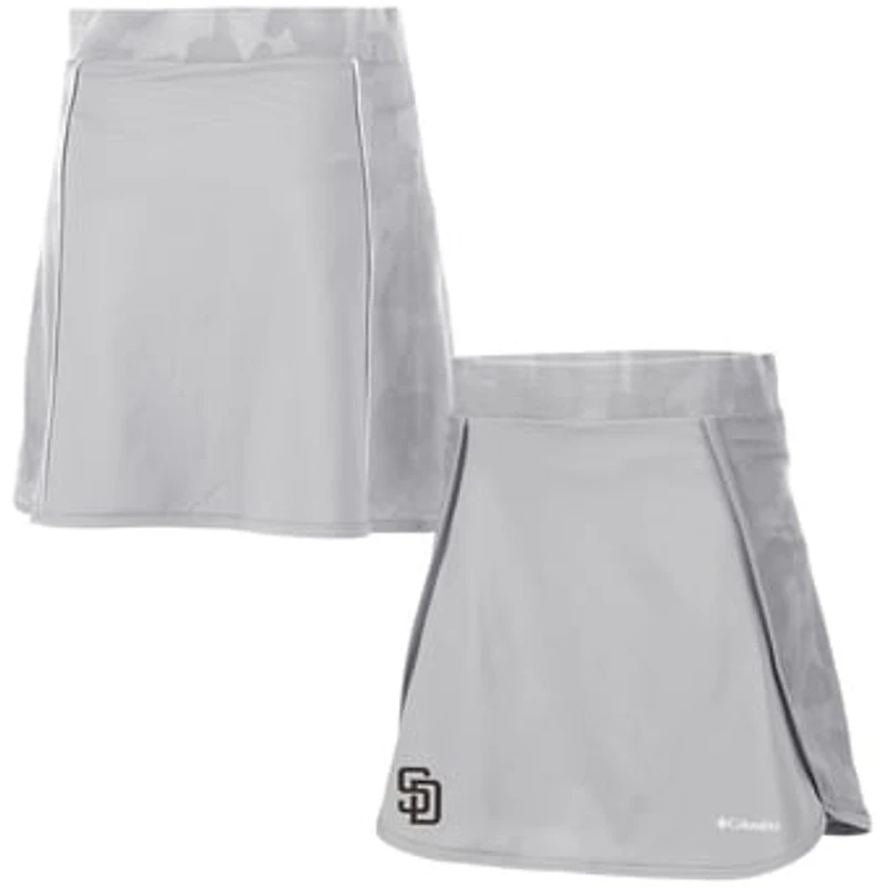 Women's Columbia Gray San Diego Padres Up Next Skort
