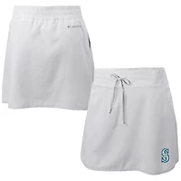 Women's Columbia  White Seattle Mariners Omni-Wick Lakewood Pines Skort