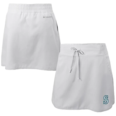 Women's Columbia  White Seattle Mariners Omni-Wick Lakewood Pines Skort