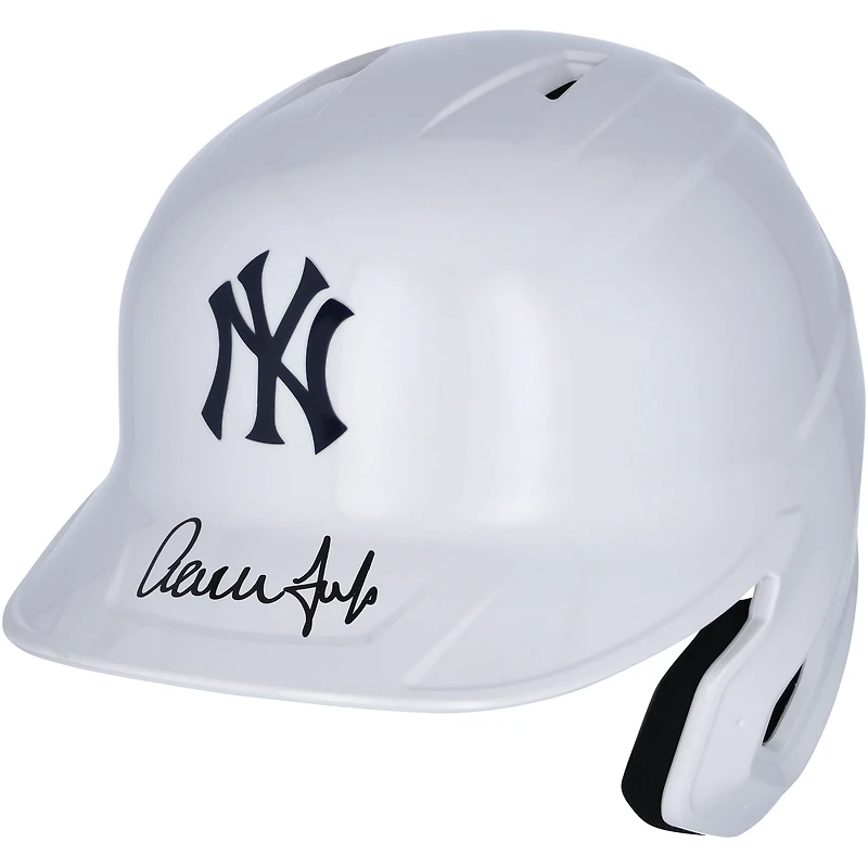 Aaron Judge New York Yankees Autographed Alternate Chrome Rawlings Mach Pro Replica Batting Helmet - Fanatics Exclusive
