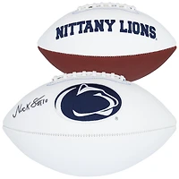 Nick Singleton Penn State Nittany Lions Autographed Jardin White Panel Football