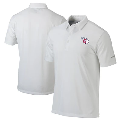Men's Columbia White Cleveland Guardians Omni-Wick Drive Polo