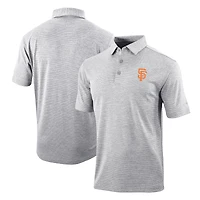 Men's Columbia Gray San Francisco Giants Omni-Wick Polo