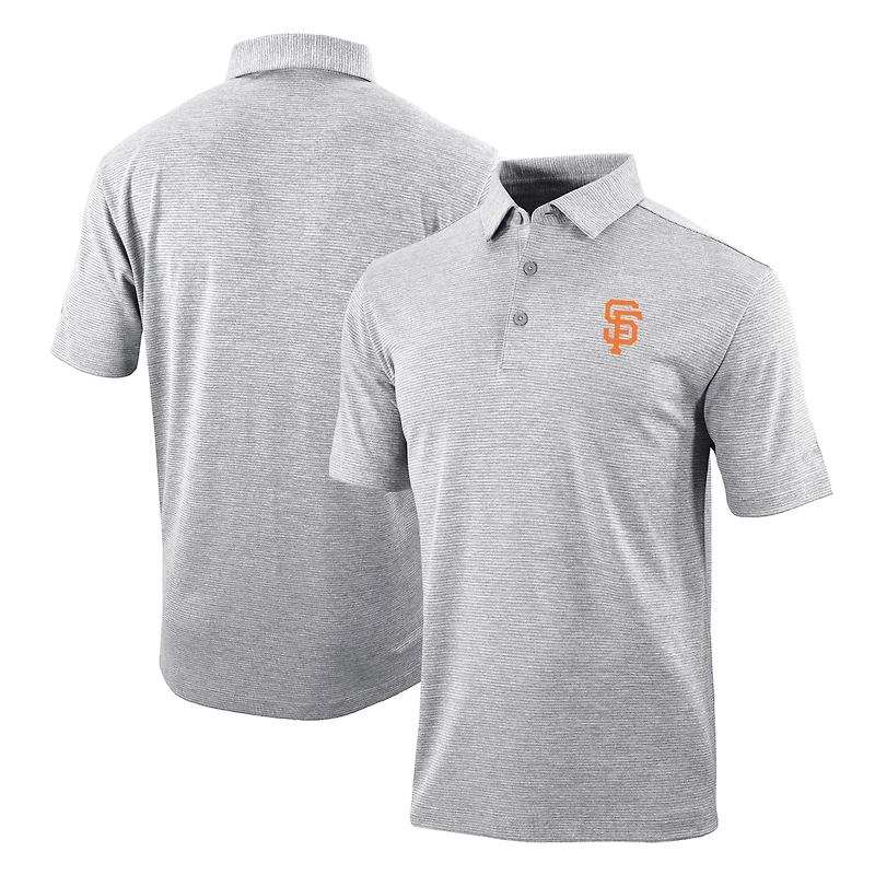 Men's Columbia Gray San Francisco Giants Omni-Wick Polo