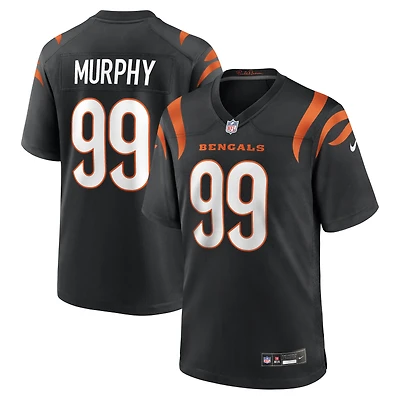 Men's Nike Myles Murphy Black Cincinnati Bengals Game Jersey