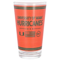 Miami Hurricanes 16oz. OHT Military Appreciation Pint Glass