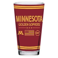Minnesota Golden Gophers 16oz. OHT Military Appreciation Pint Glass