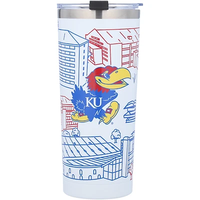Kansas Jayhawks 24oz. Campus Tumbler