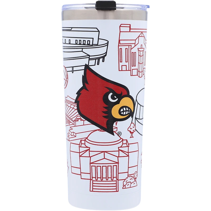 Louisville Cardinals 24oz. Campus Tumbler