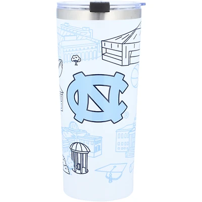 North Carolina Tar Heels 24oz. Campus Tumbler