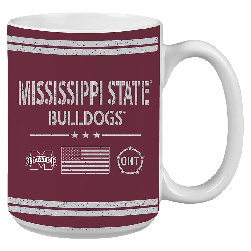 Mississippi State Bulldogs 15oz. OHT Military Appreciation Mug