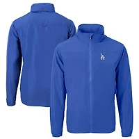 Men's Cutter & Buck Royal Los Angeles Dodgers Charter Eco Recycled Full-Zip Jacket