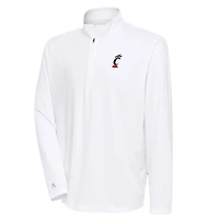 Men's Antigua Cincinnati Bearcats Tribute Quarter-Zip Pullover Top