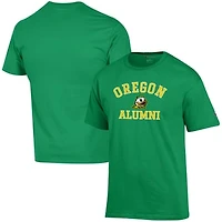 Men's Champion  Green Oregon Ducks Alumni Logo T-Shirt